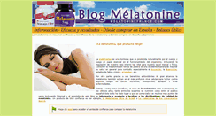 Desktop Screenshot of melatoninaespana.com